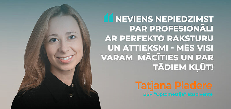 LU FMOF absolvente Tatjana Pladere: Neviens nepiedzimst par profesionāli - mēs visi varam par tādiem kļūt