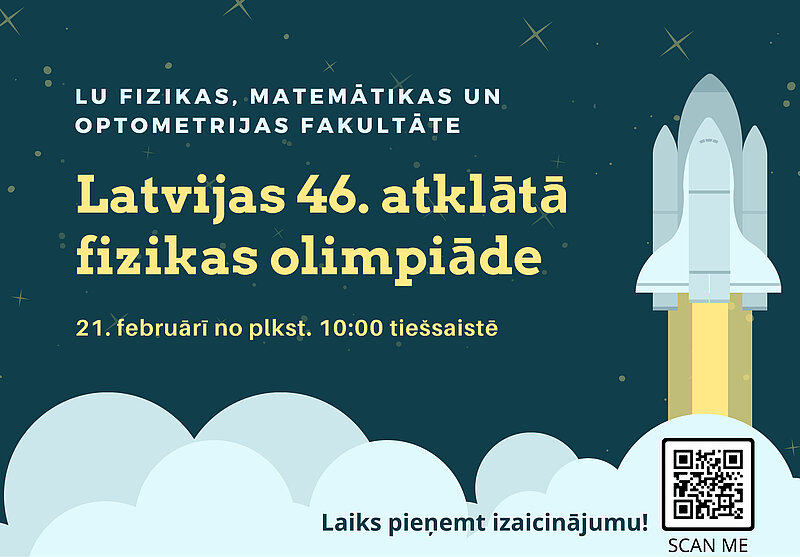 Sākusies pieteikšanās Latvijas 46. atklātajai fizikas olimpiādei